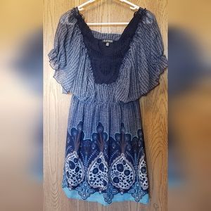As U Wish Boho Dress Size M